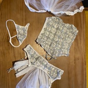 Wedding night bride lingerie